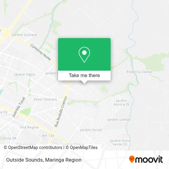 Outside Sounds map