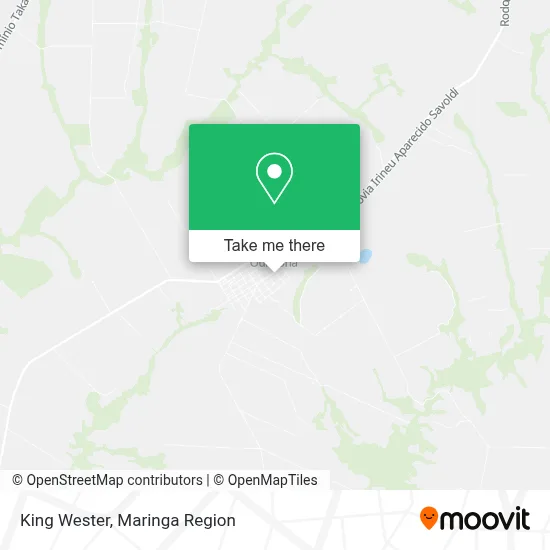 King Wester map