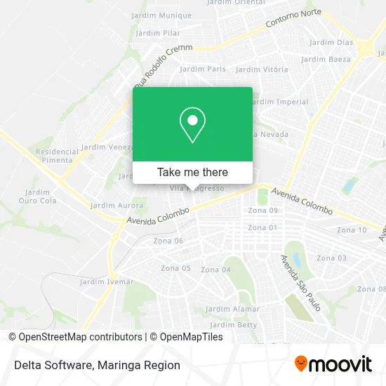 Delta Software map