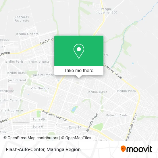 Flash-Auto-Center map