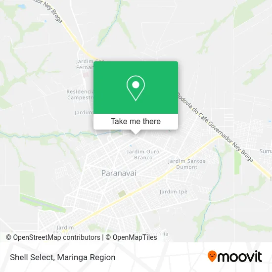 Shell Select map