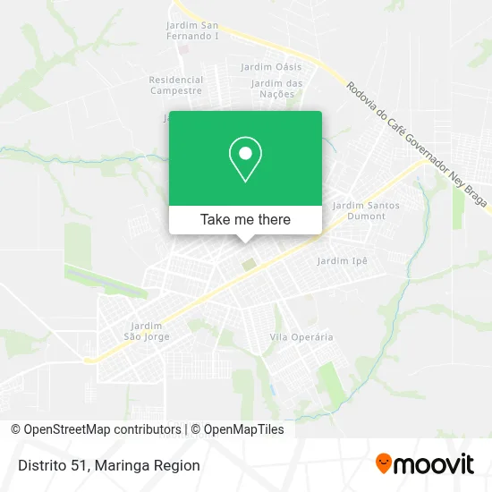 Distrito 51 map