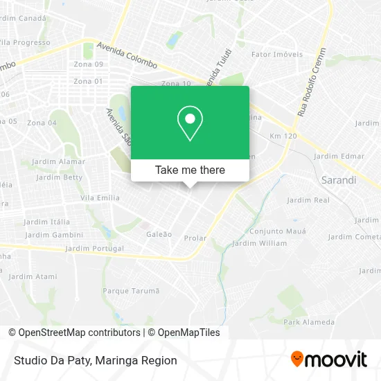 Studio Da Paty map