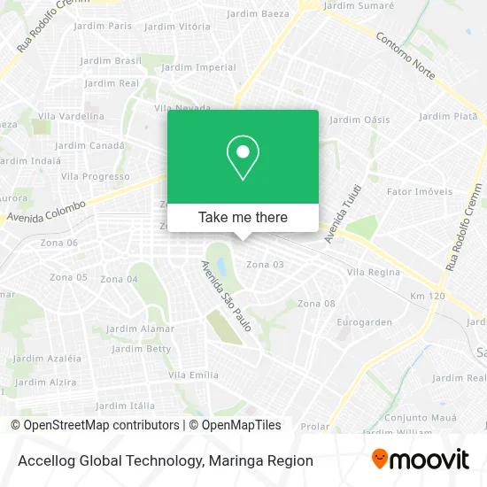 Accellog Global Technology map