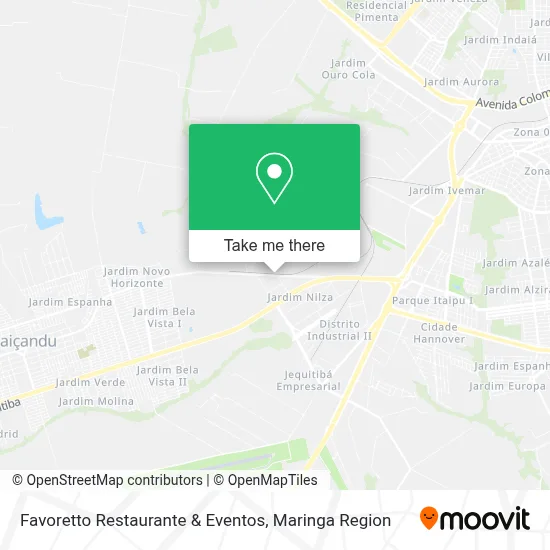Favoretto Restaurante & Eventos map