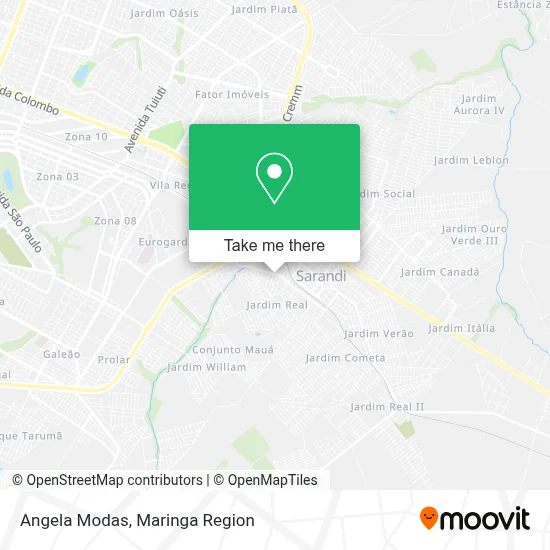 Angela Modas map