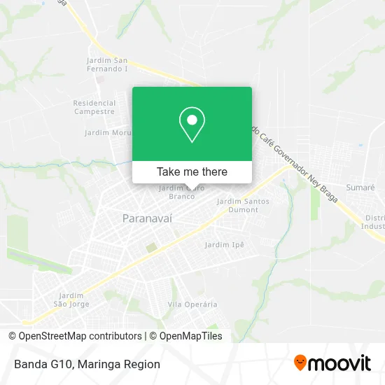 Banda G10 map