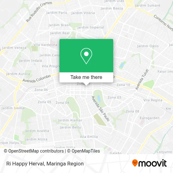 Ri Happy Herval map