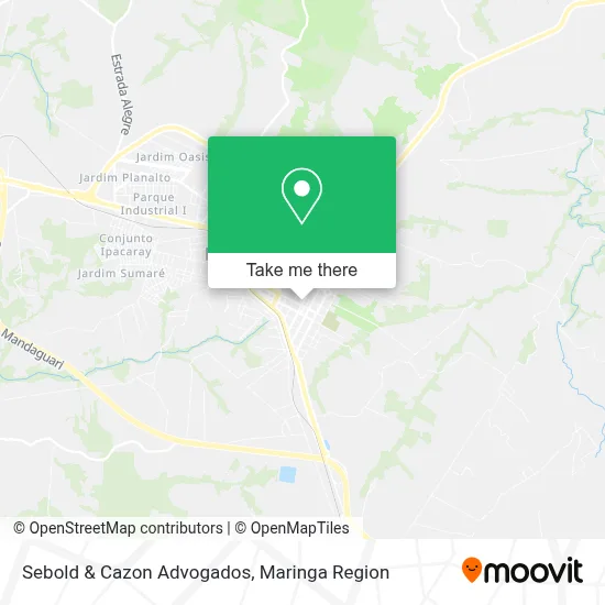 Sebold & Cazon Advogados map