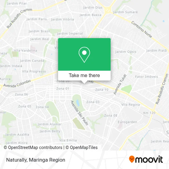 Naturally map
