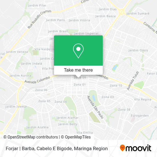 Forjar | Barba, Cabelo E Bigode map
