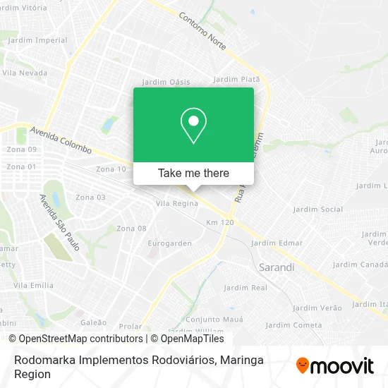 Rodomarka Implementos Rodoviários map