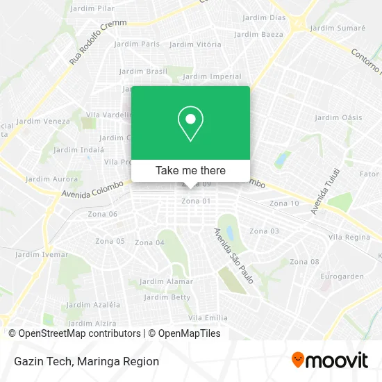 Gazin Tech map