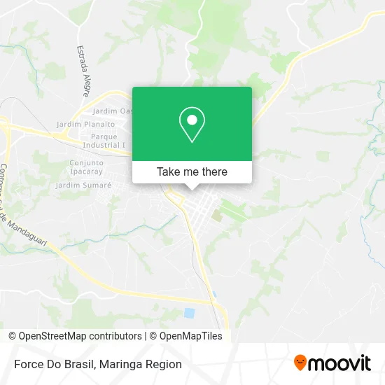 Force Do Brasil map