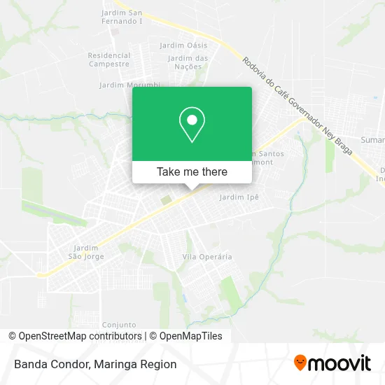 Banda Condor map