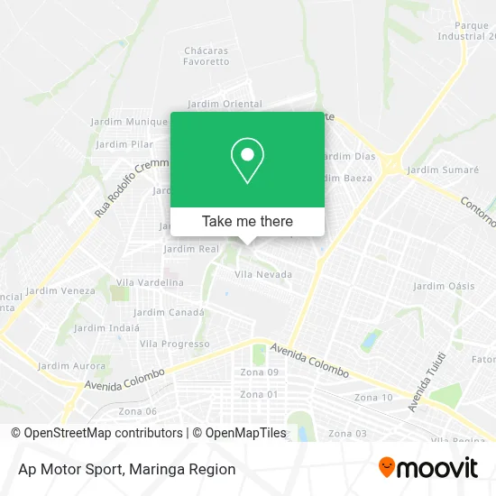 Ap Motor Sport map