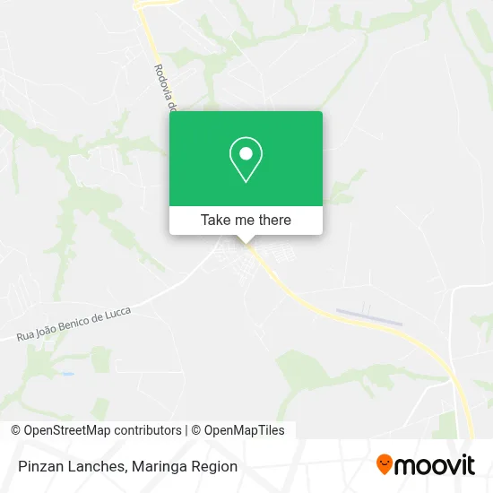 Pinzan Lanches map