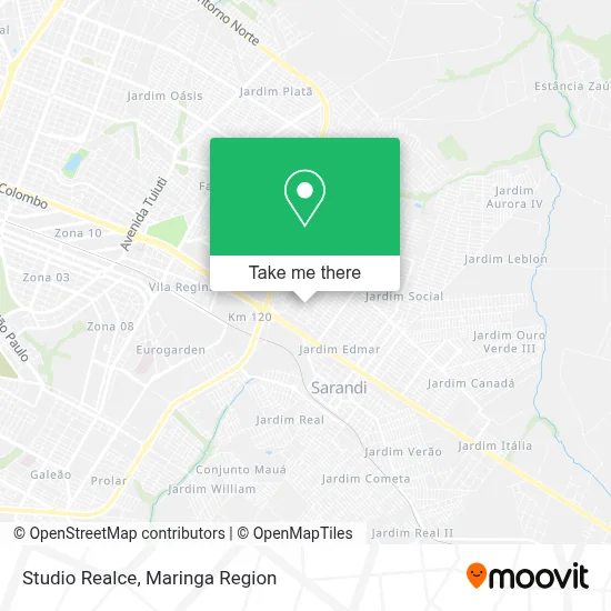 Studio Realce map