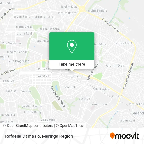 Rafaella Damasio map