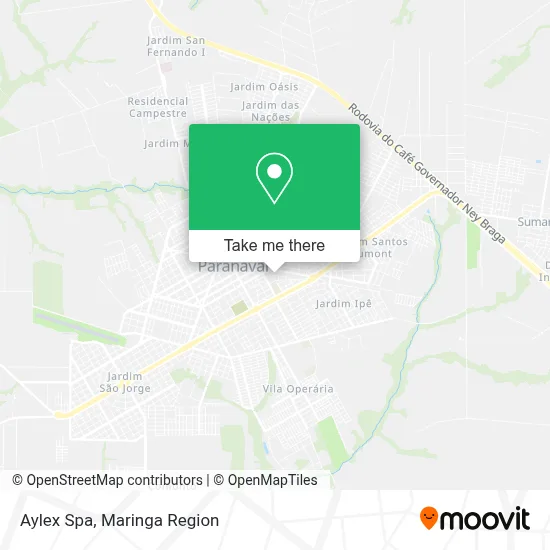 Aylex Spa map