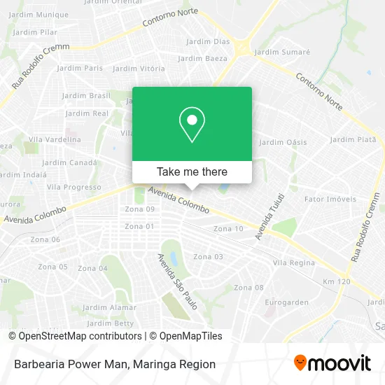 Barbearia Power Man map