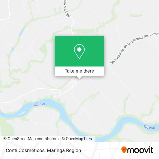 Conti Cosméticos map