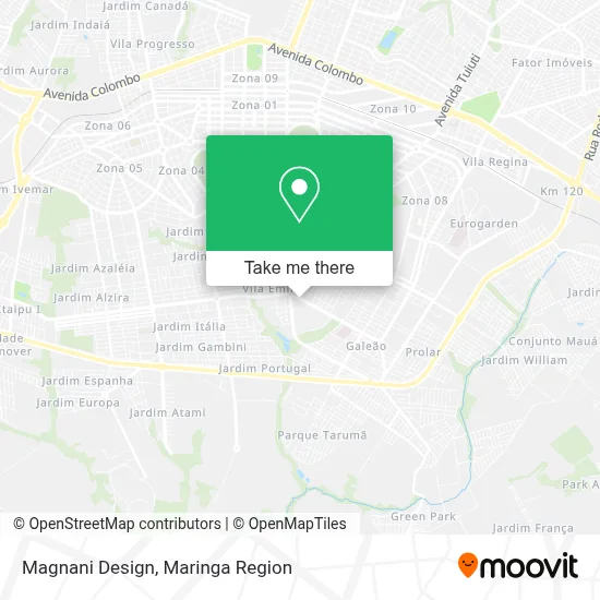 Magnani Design map