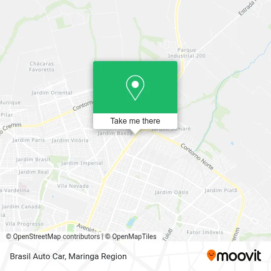 Brasil Auto Car map