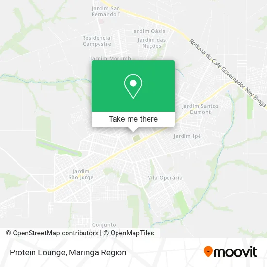 Protein Lounge map