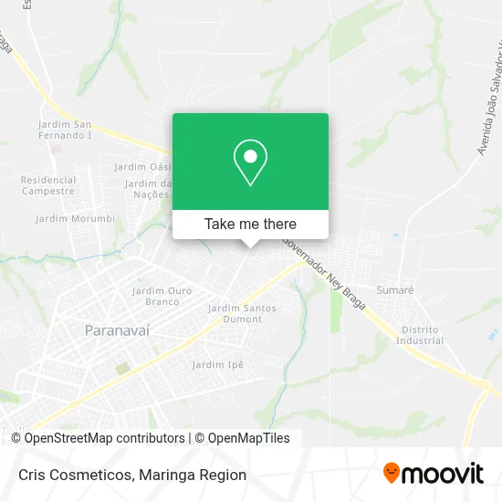 Cris Cosmeticos map