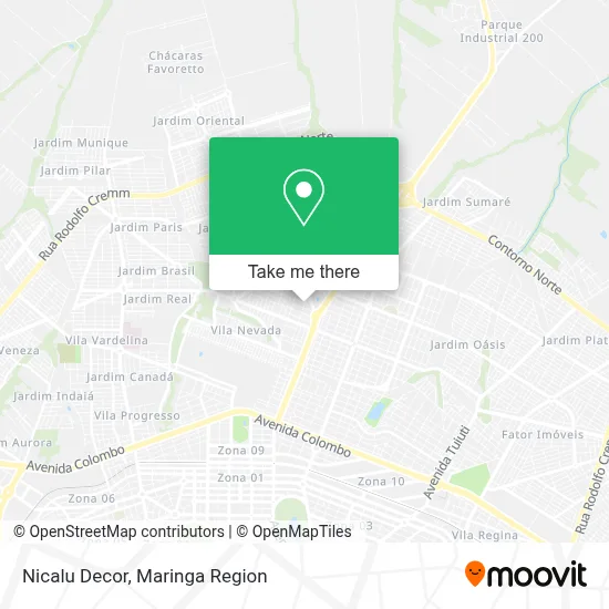 Nicalu Decor map