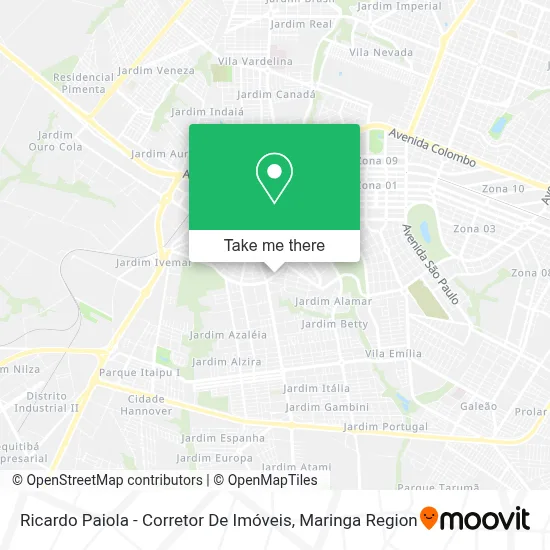 Ricardo Paiola - Corretor De Imóveis map