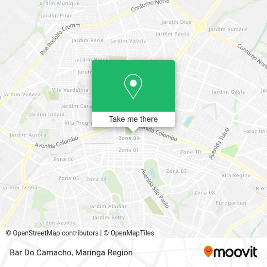 Bar Do Camacho map