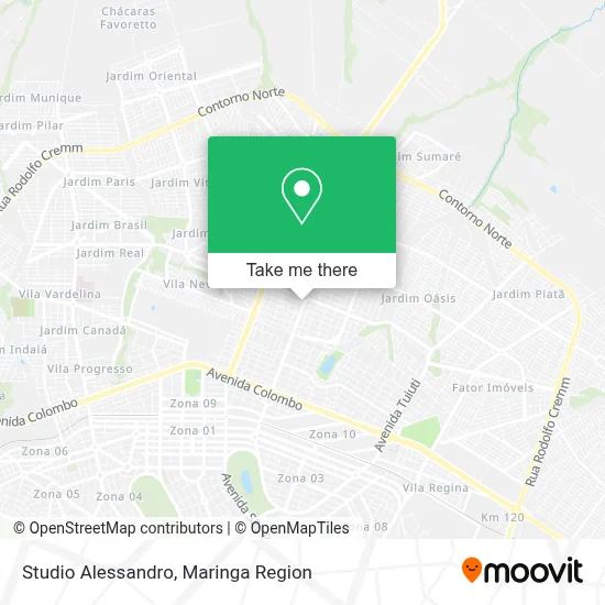 Studio Alessandro map