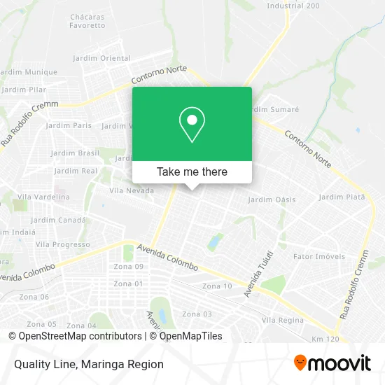 Quality Line map