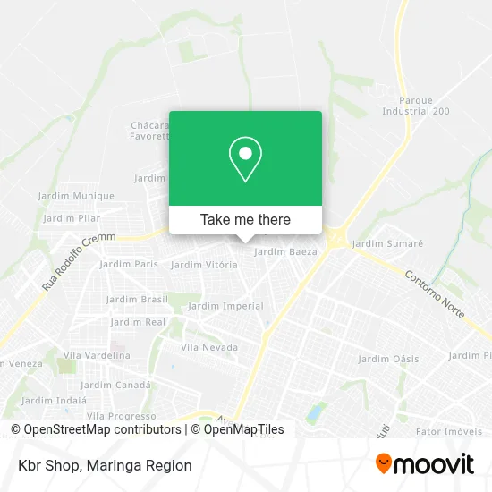 Kbr Shop map