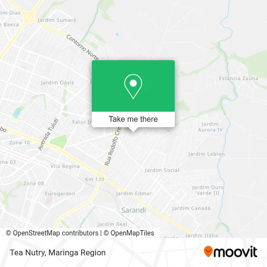 Tea Nutry map