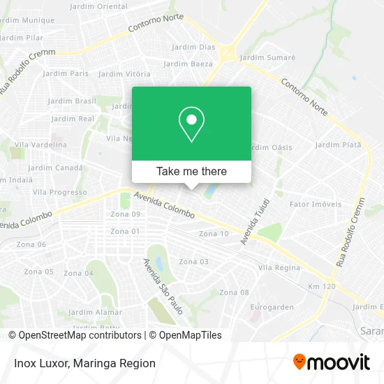 Inox Luxor map