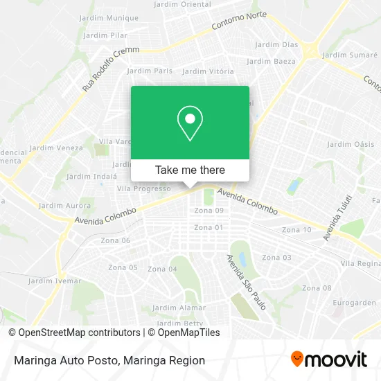 Maringa Auto Posto map