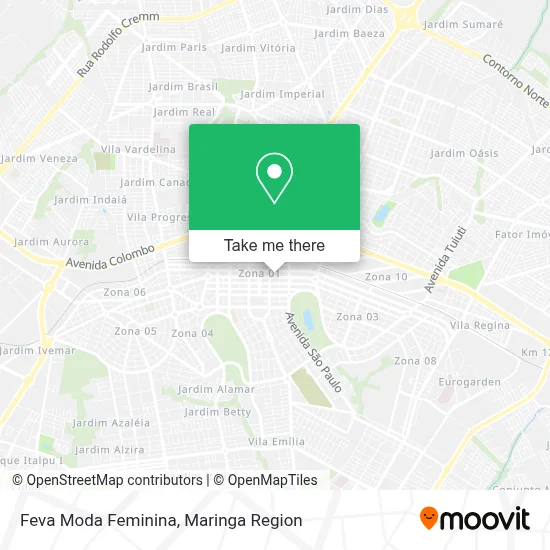Feva Moda Feminina map
