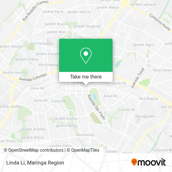 Linda Li map