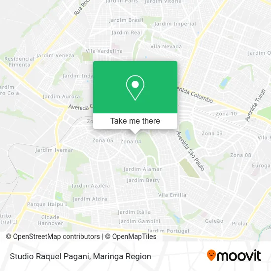 Studio Raquel Pagani map