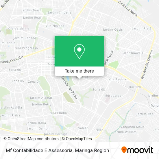 Mf Contabilidade E Assessoria map