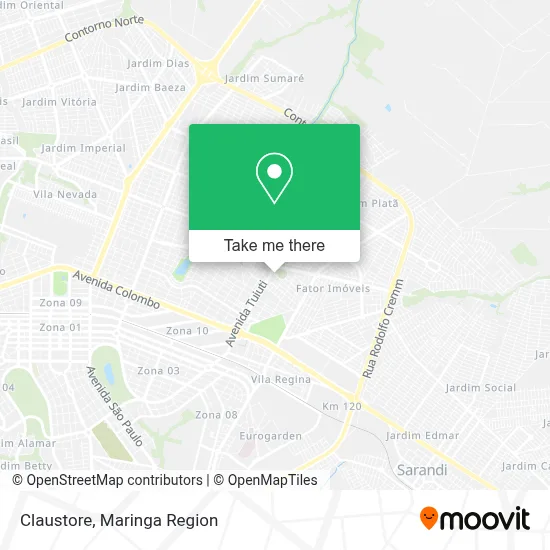 Claustore map