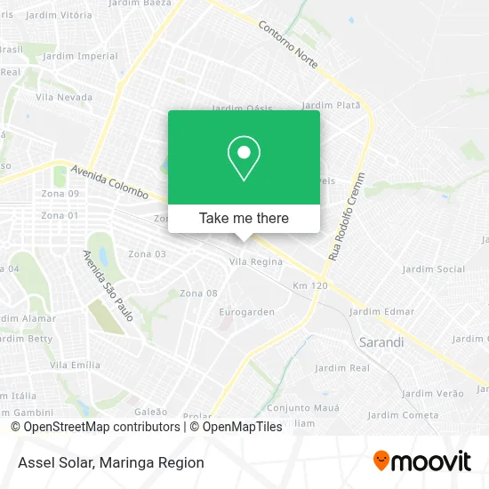 Assel Solar map