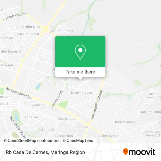 Rb Casa De Carnes map