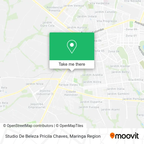 Studio De Beleza Pricila Chaves map