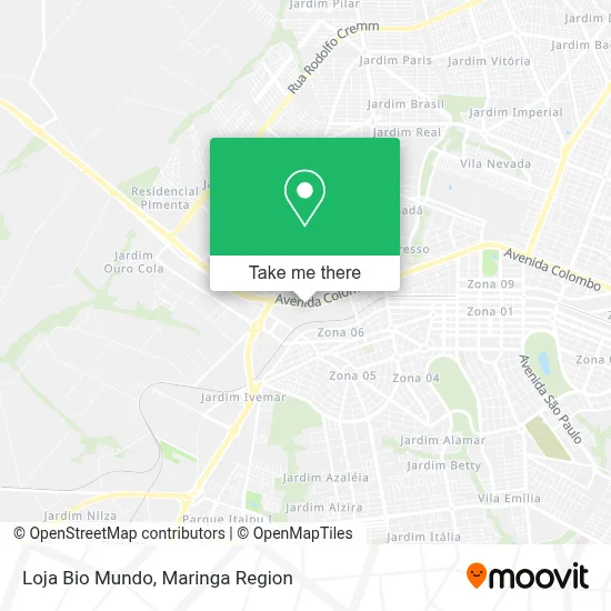 Loja Bio Mundo map