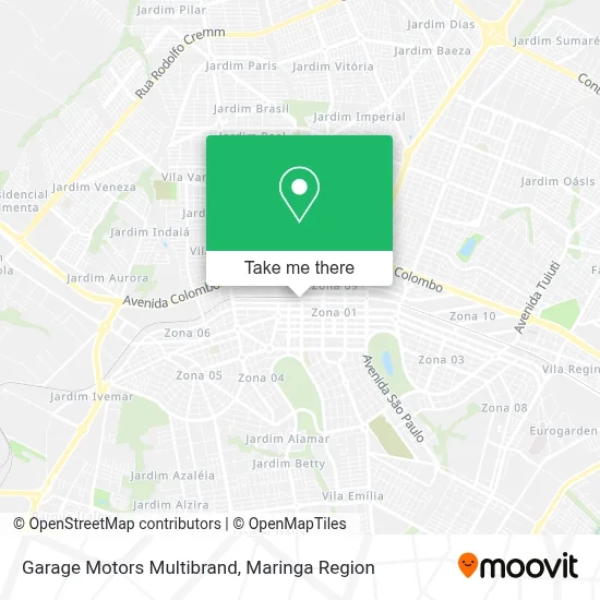 Garage Motors Multibrand map