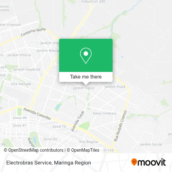 Electrobras Service map